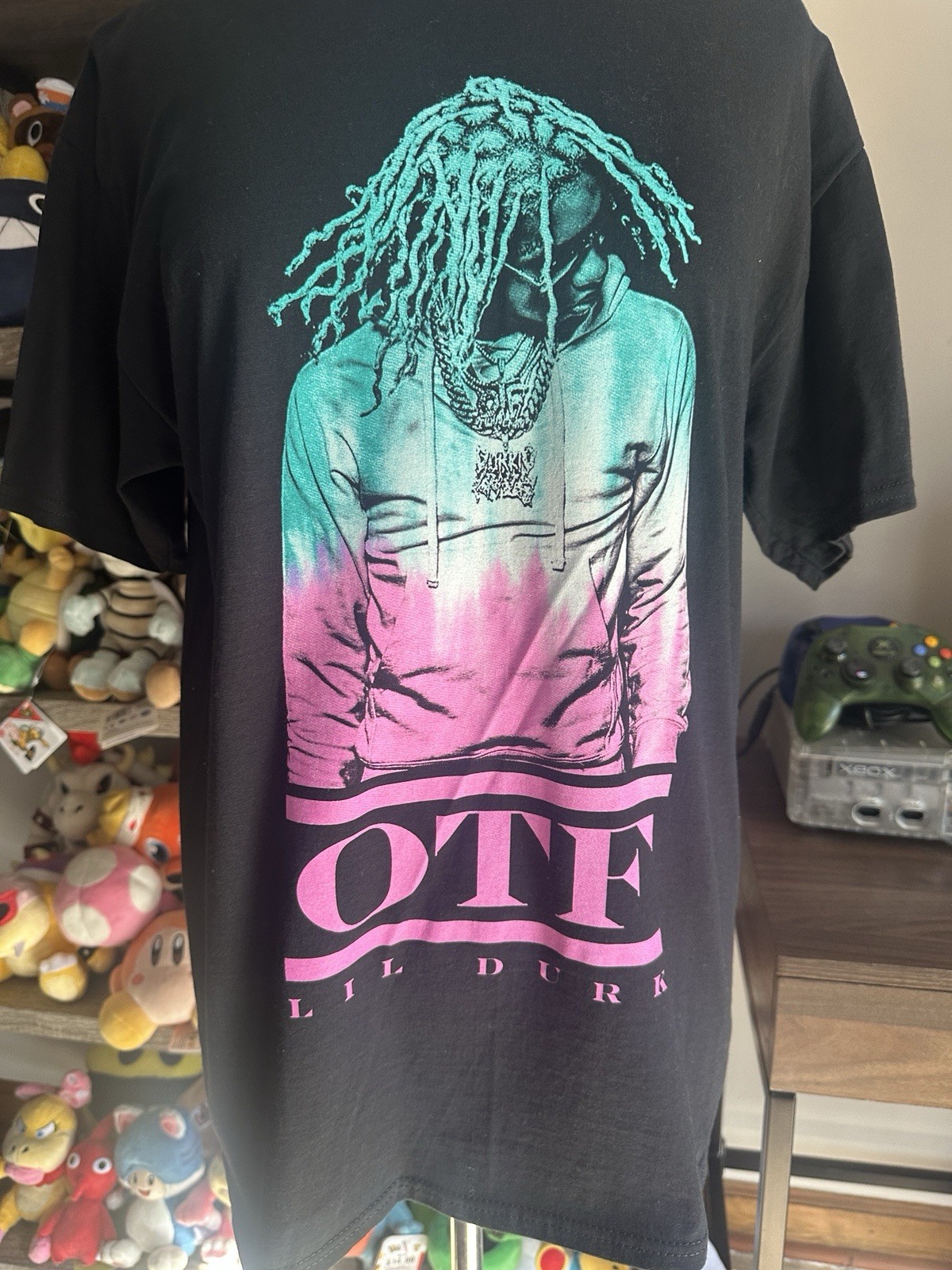 Lil Durk OTF Graphic T-shirt Men M Black Short Sleeve Rap Music Merch NWT gallery
