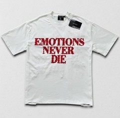 Mixed Emotion “Emotions Never Die” Rhinestone Tee Multiple Colors Small-Large