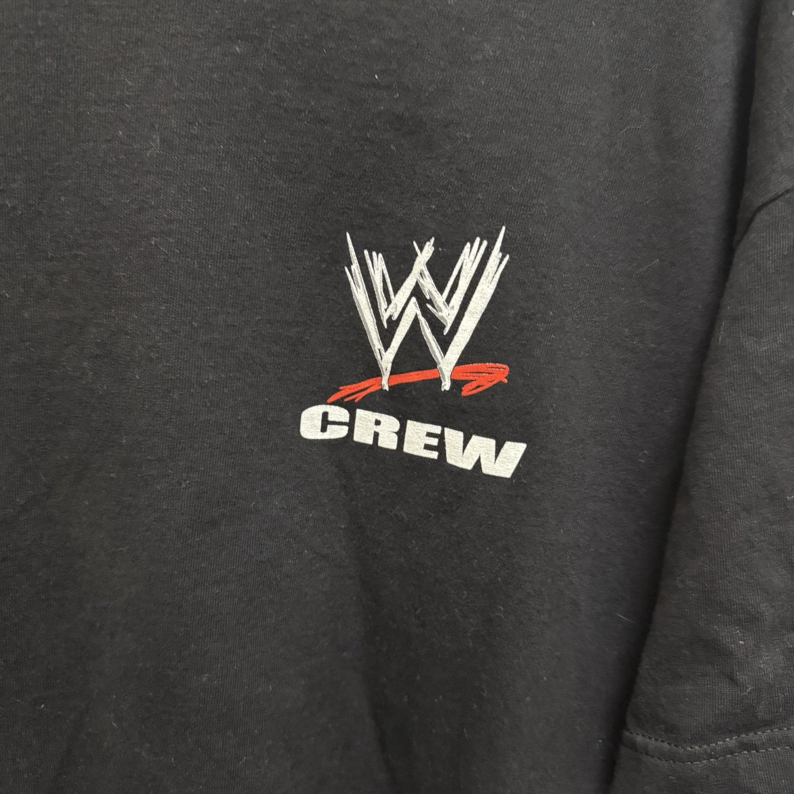 Royal Rumble January 2012 Crew WWE Wrestling T Shirt Black Size XL gallery