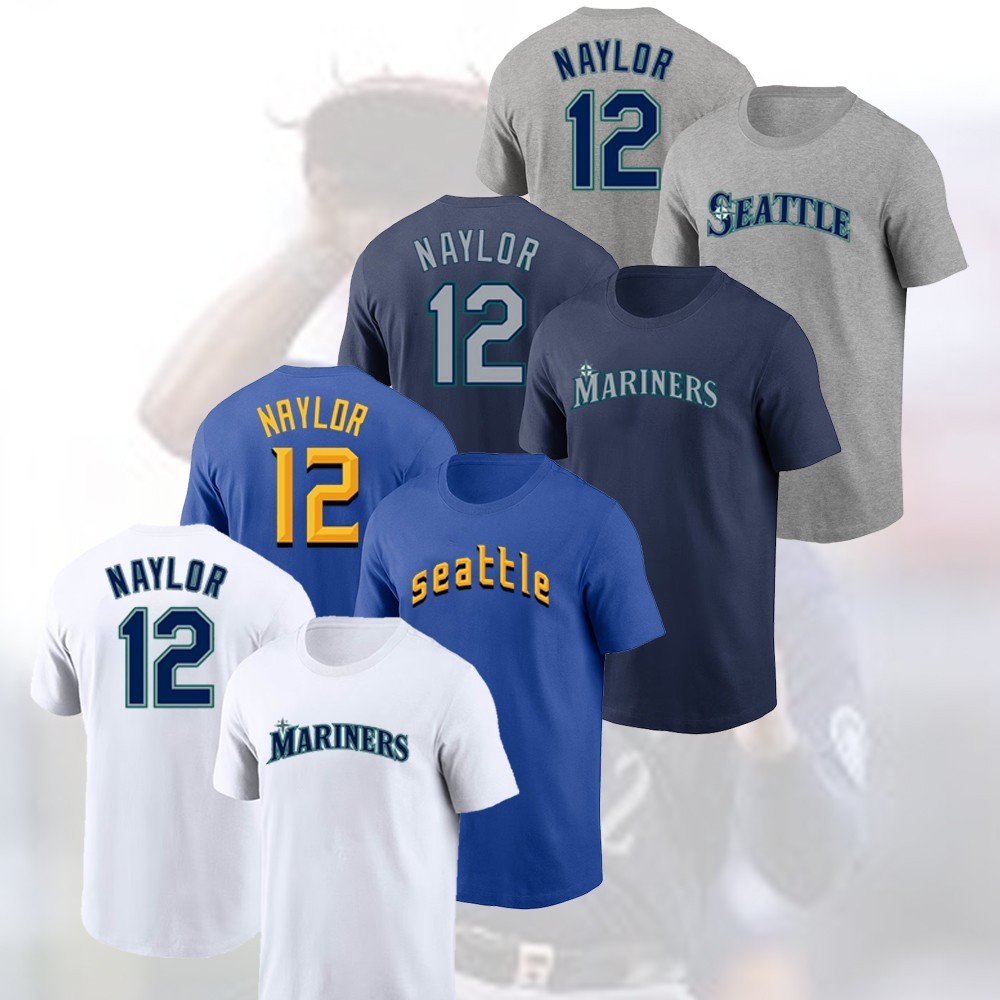 HOT NEW – Josh Naylor #12 Seattle Mariners Player Name & Number For Fans Gift