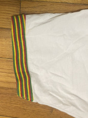 Vintage St. Thomas U.S. Virgin Islands Roots Reggae T Shirt Rasta Stripes Large