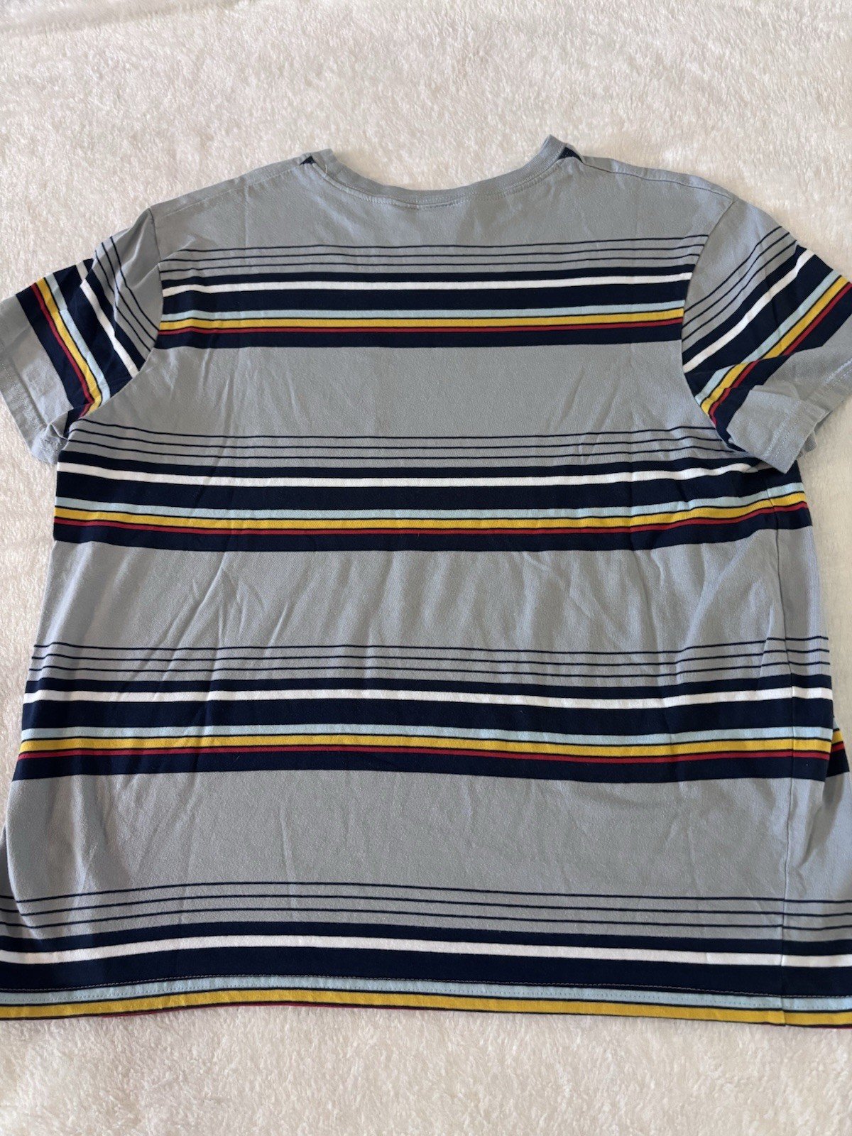 Vintage Hang Ten Striped Shirt Men’s Size Small Med Surfer Skateboarding Skater gallery