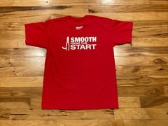 Milwaukee Tools “Smooth From The Start” Red Short Sleeve Work T-Shirt Mens Large