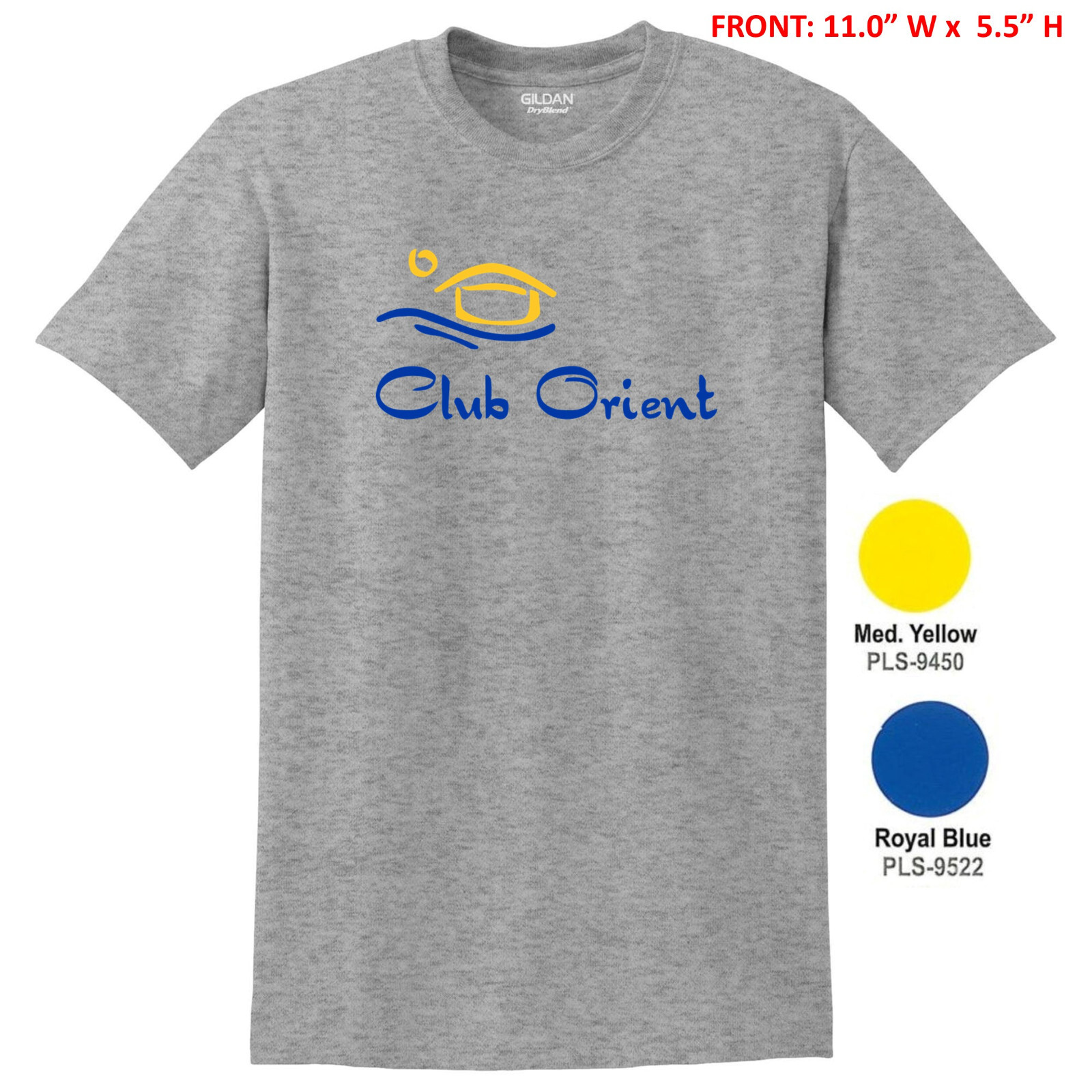 Club Orient T-shirt - Adult S-3X - Choose from 5 Shirt Color Options NEW! gallery