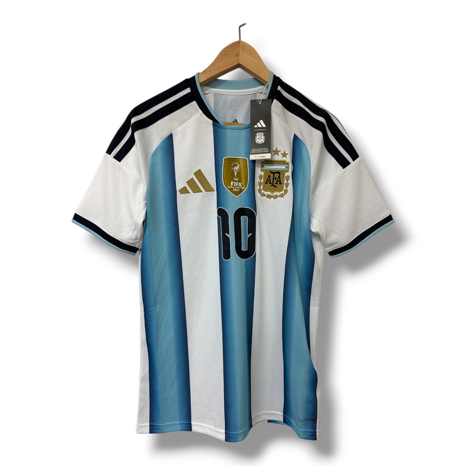 *Adidas Argentina 2026 Home Messi #10 World Cup Jersey -Size: S- New with Tags
