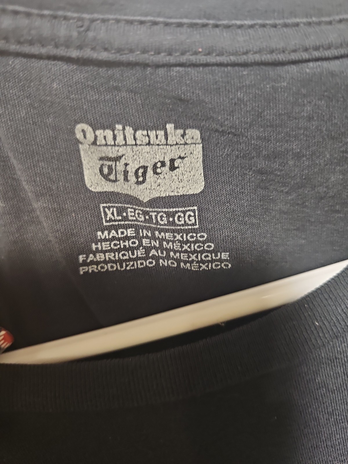 Onitsuka Tiger Black Large Logo Print T-shirt XL Please Read Description! gallery