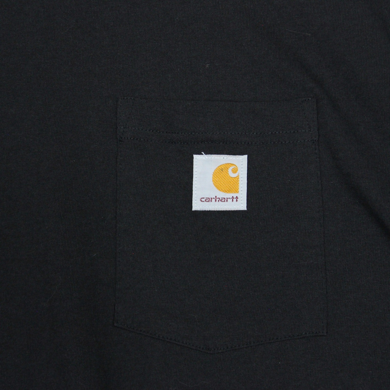 Carhartt T Shirt Mens Large Black Loose Fit Pocket Tee Workwear Utility gallery