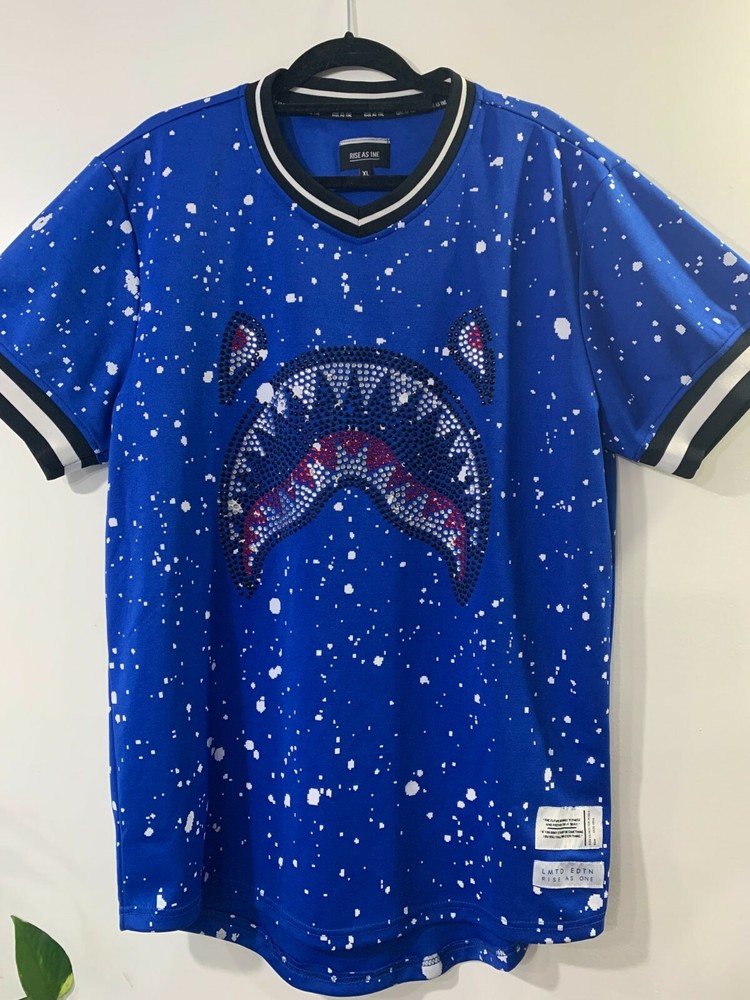 RISE AS 1NE XL LIMITED EDITION SHIRT Blue Excellent condition Street Wear