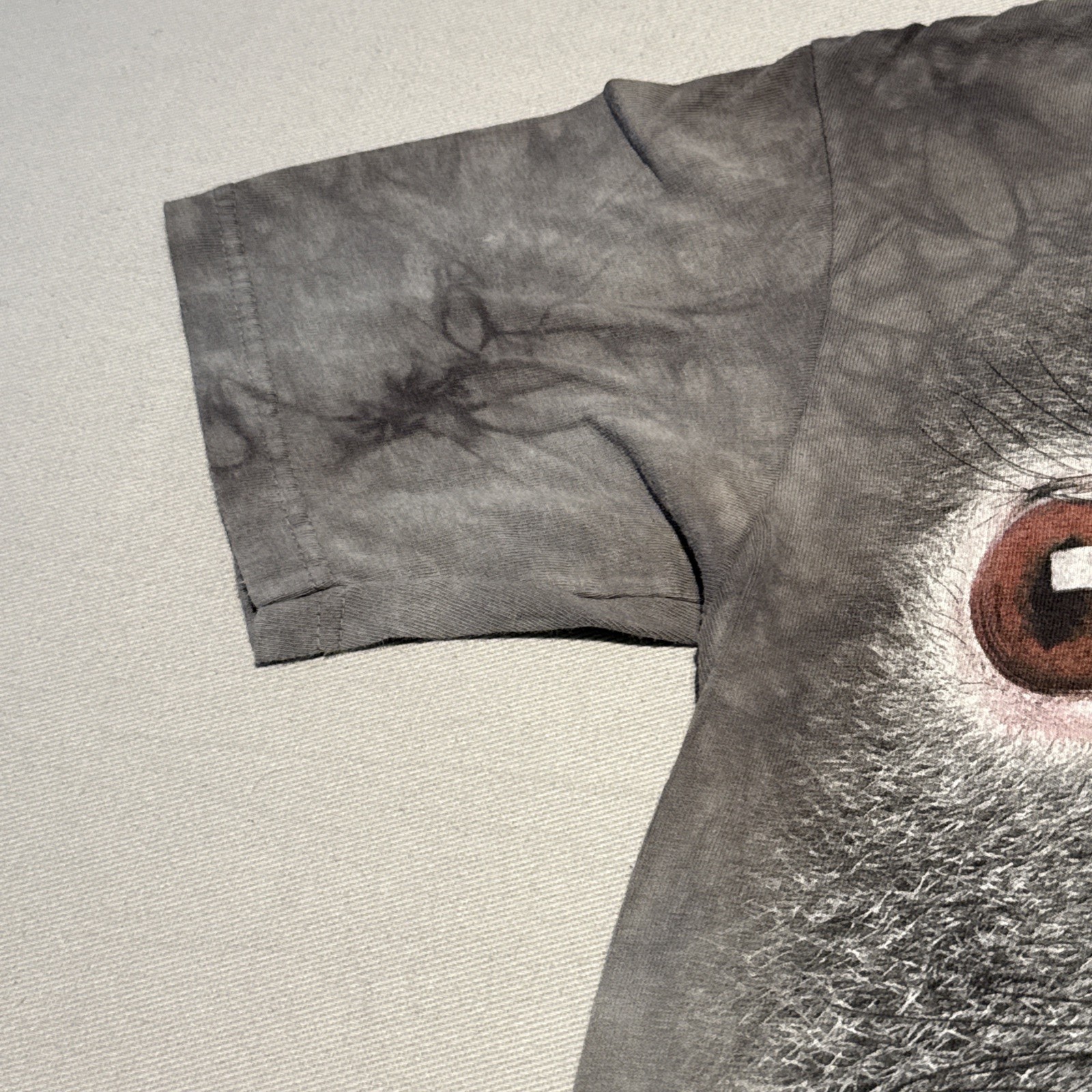 The Mountain T-Shirt Mens Smalll Grey Tie Dye Koala Animal Print Cotton Wildlife gallery