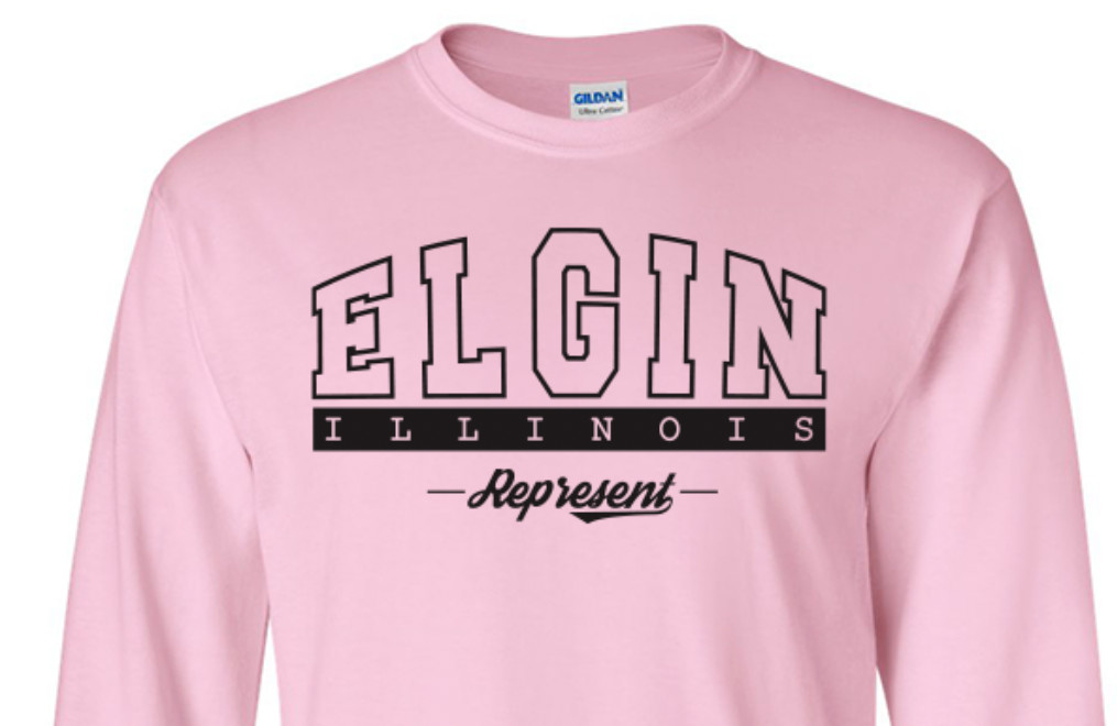 Elgin Illinois T-Shirt Long Sleeve Graphic tee gallery