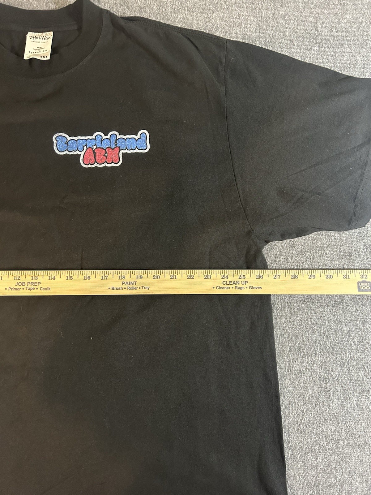 Shaka Wear Men’s Super Max Heavyweight Stylish T-Shirt 2XL Famous Barrioland ABN gallery
