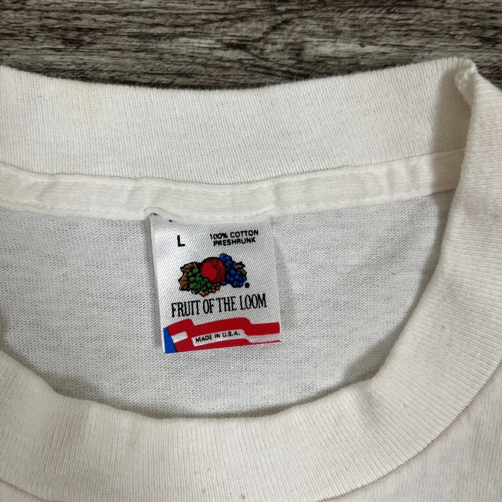 Vintage Republican I Support The G.O.P Tshirt White Large Single Stitch VTG 90s gallery