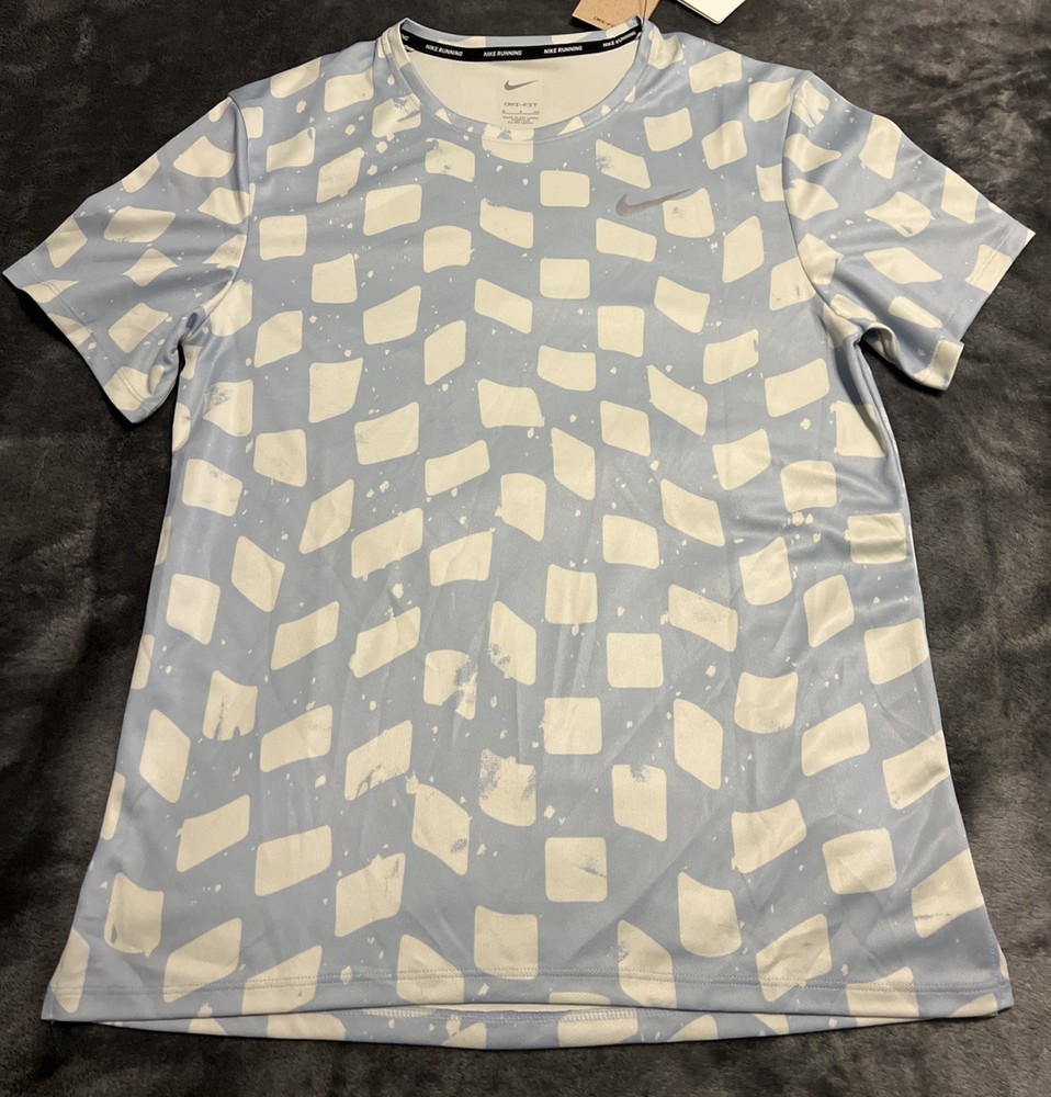 SMALL NIKE DRI-FIT RUNNING MILER T-SHRIT TOP MEN DX0870-479 M