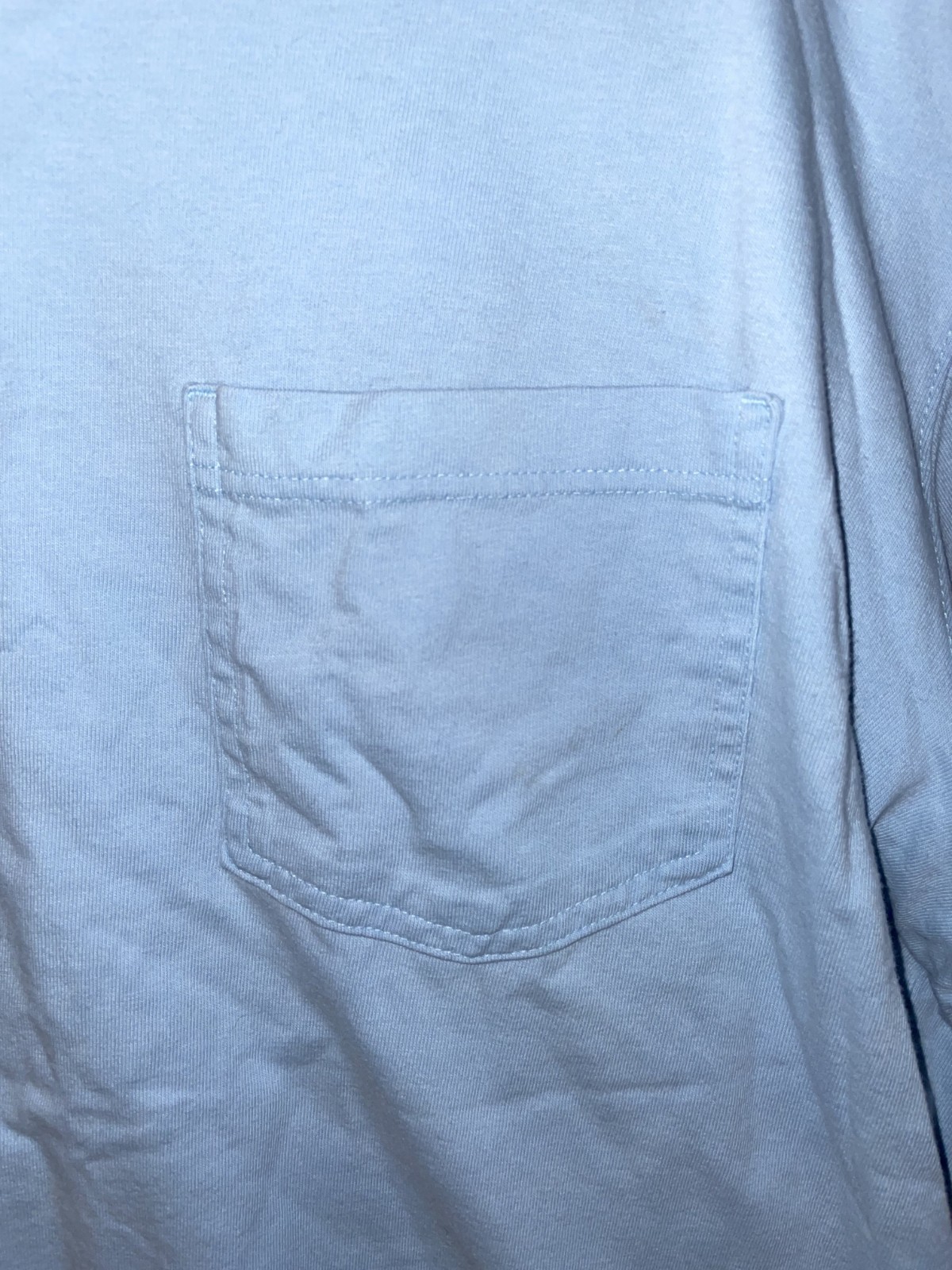 Duluth Trading Relaxed Fit Longtail T Shirt Mens XL Blue Pocket Tee Crewneck gallery