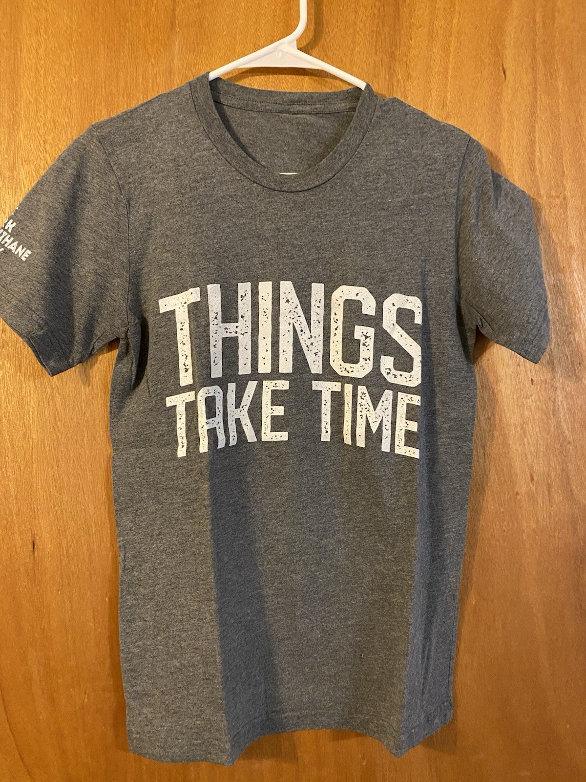 Things Take Time Mens T-Shirt Size Small gallery