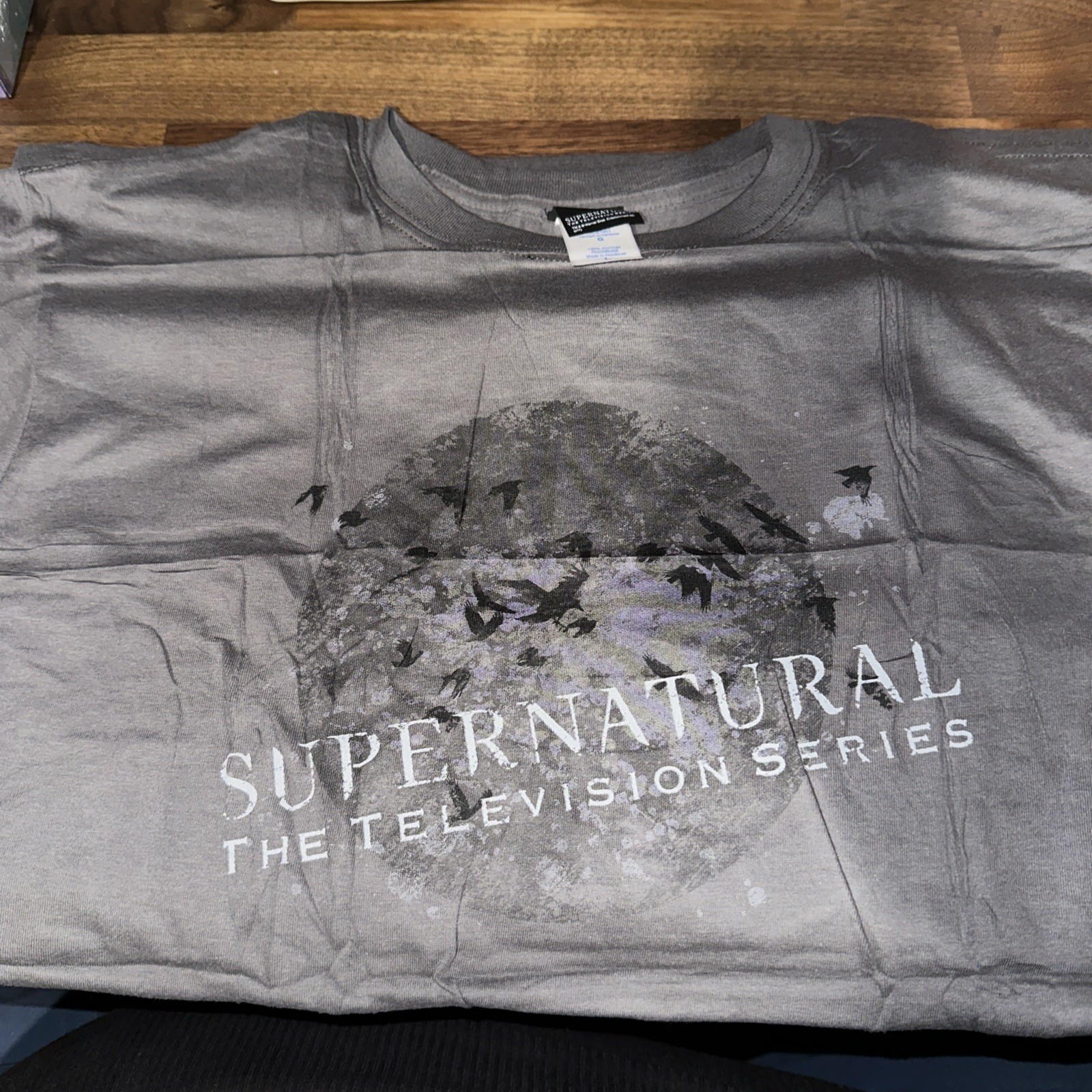 Warner Bros. Supernatural 2007 Fantasy TV Series Promo T-Shirt, Size Large gallery