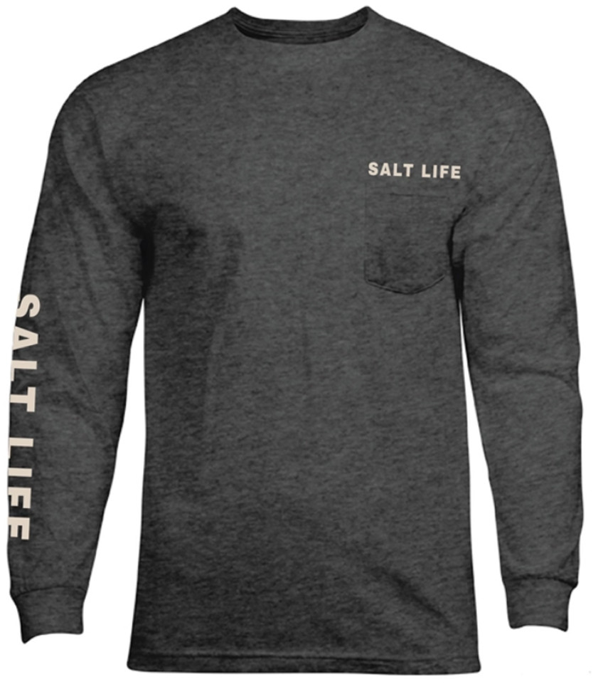 Mens Salt Life Aquatic Journey Graphic Pocket Long Sleeve T-Shirt - Large - NWOT gallery