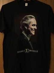 Andrea Bocelli – 30th Anniversary – 2024 Black Shirt – M – Tultex