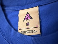 2000s Y2K Nike ACG Blank Basic Embroidered Streetwear Hiking Outdoor T-Shirt M L