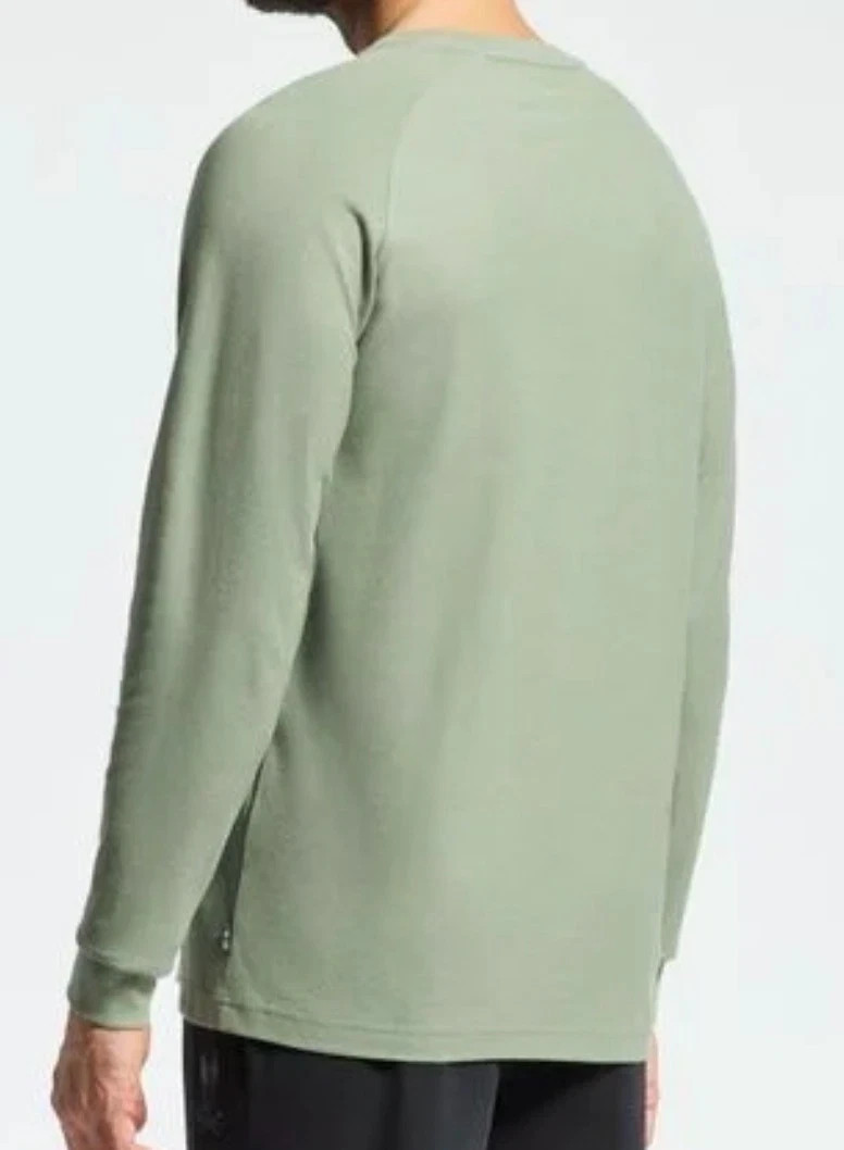 Psycho Bunny Men's Long Sleeve Taylor Pique Tee Shirt 6-L Sea Spray Embroidery gallery