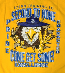 Med Basic Military Training Complex U S Air Force T shirt 332nd Second To None