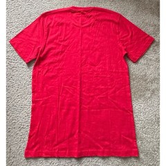 UFC Men 2 Tees Medium Red Crew Neck 100% Cotton Short Sleeves T-Shirt NWOT