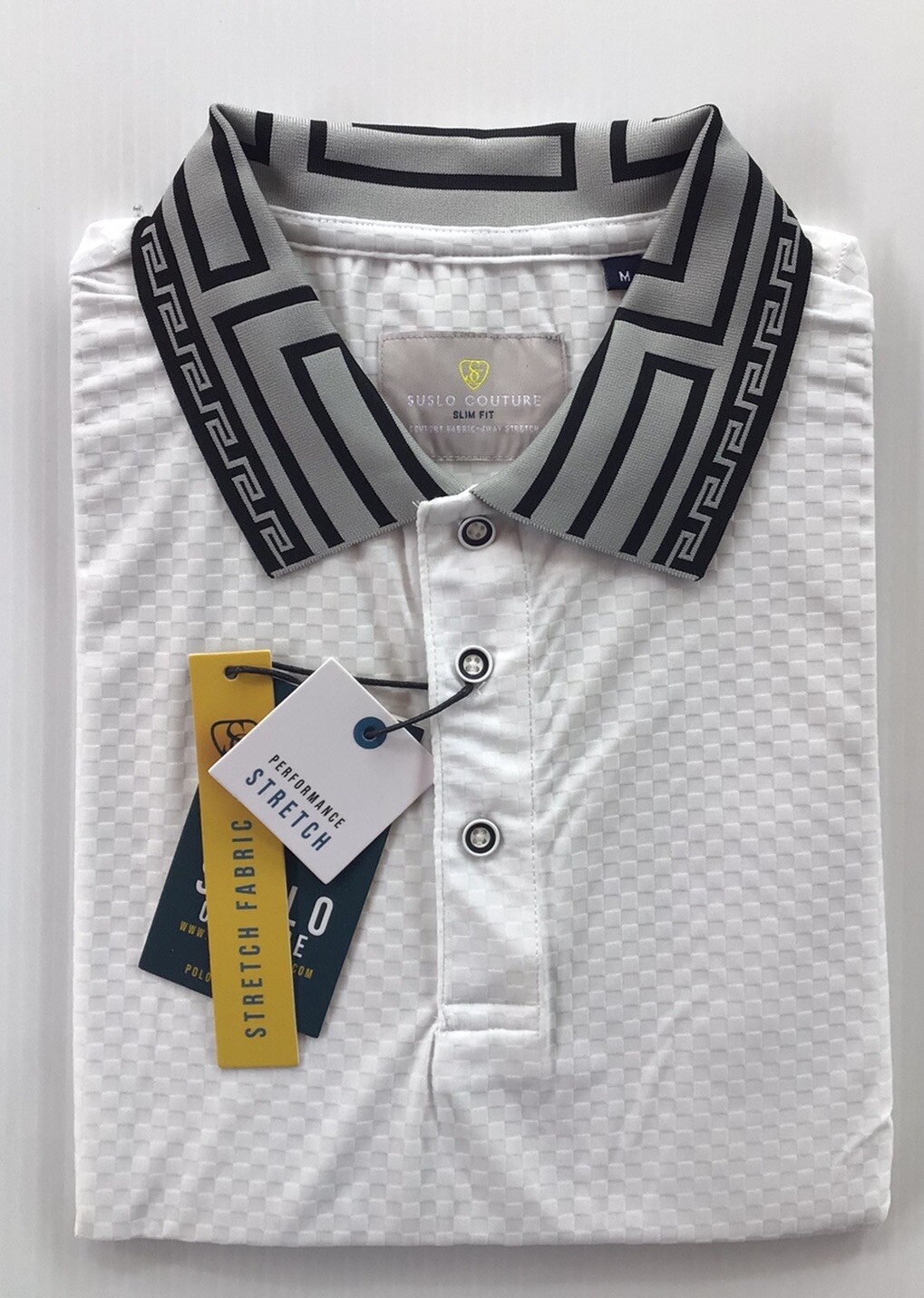 Men's Luxurious Polo Shirt,Italian Style,Stretch S to 2XL…..A11.A gallery