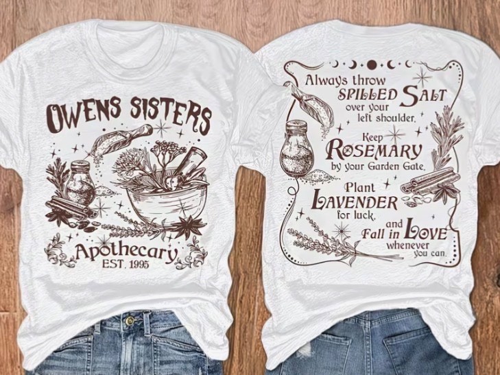 Practical Magic Movie Graphic Tee Multiple Sizes Available gallery