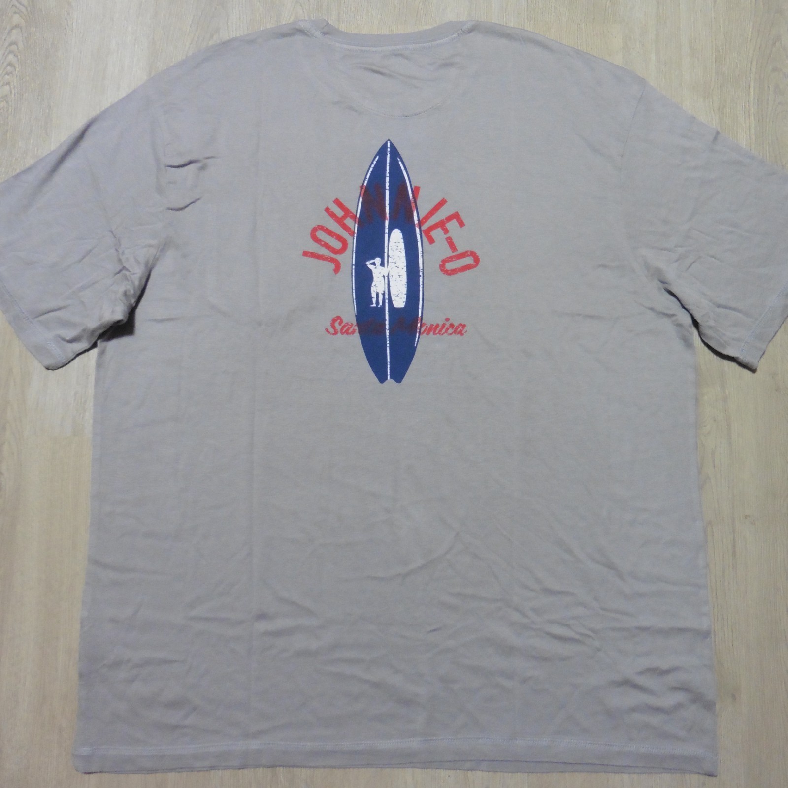 JOHNNIE O Mens XL T SHIRT RIDE OUT STEEL GREY SHORT SLEEVE GOLF TEE SURFER gallery