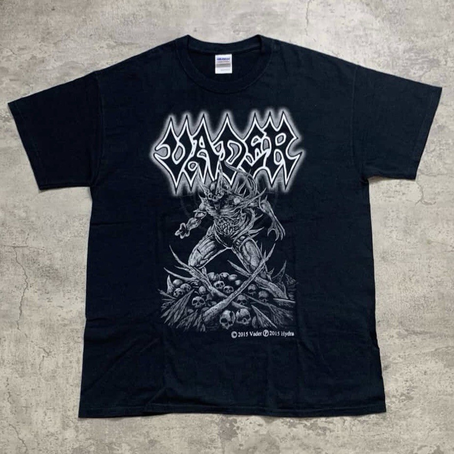 Vader Live in hammersonic 2015 tour indonesia tshirt band black death metal