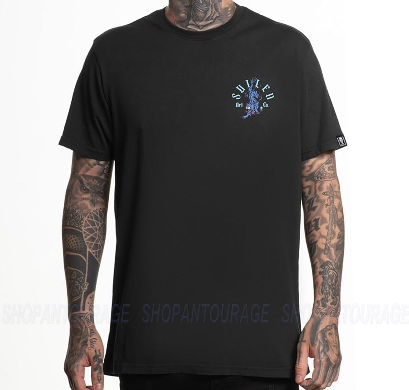 Sullen Art Collective Back Piece Premium SCM5620 Short Sleeve T-shirt For Men gallery