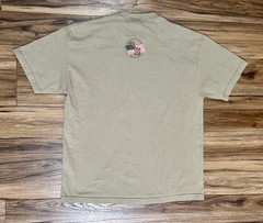 VTG George Strait An American Original Double Sided Beige Tan Tshirt Sz XL