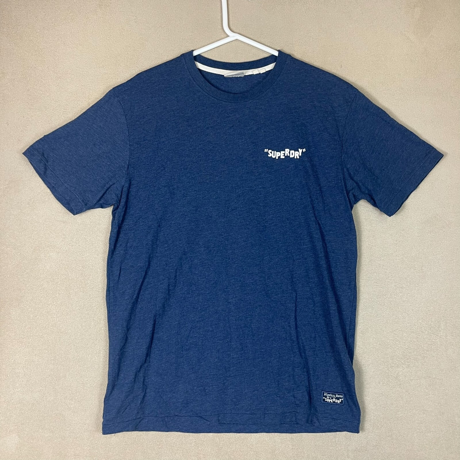 Superdry Shirt Adult Extra Large Blue Wheels & Waves Papa Goofs Tee Mens gallery