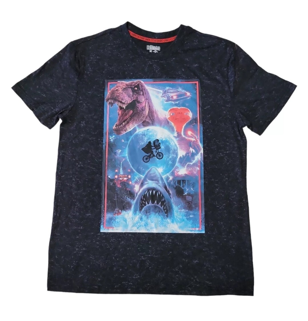 Adult Unisex Universal Mineral Wash Fabric Ribbed Knit Collar Family Tee Small gallery