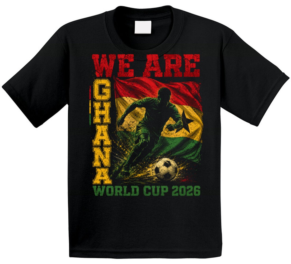 We Are Ghana 2026 Soccer T Shirt gallery