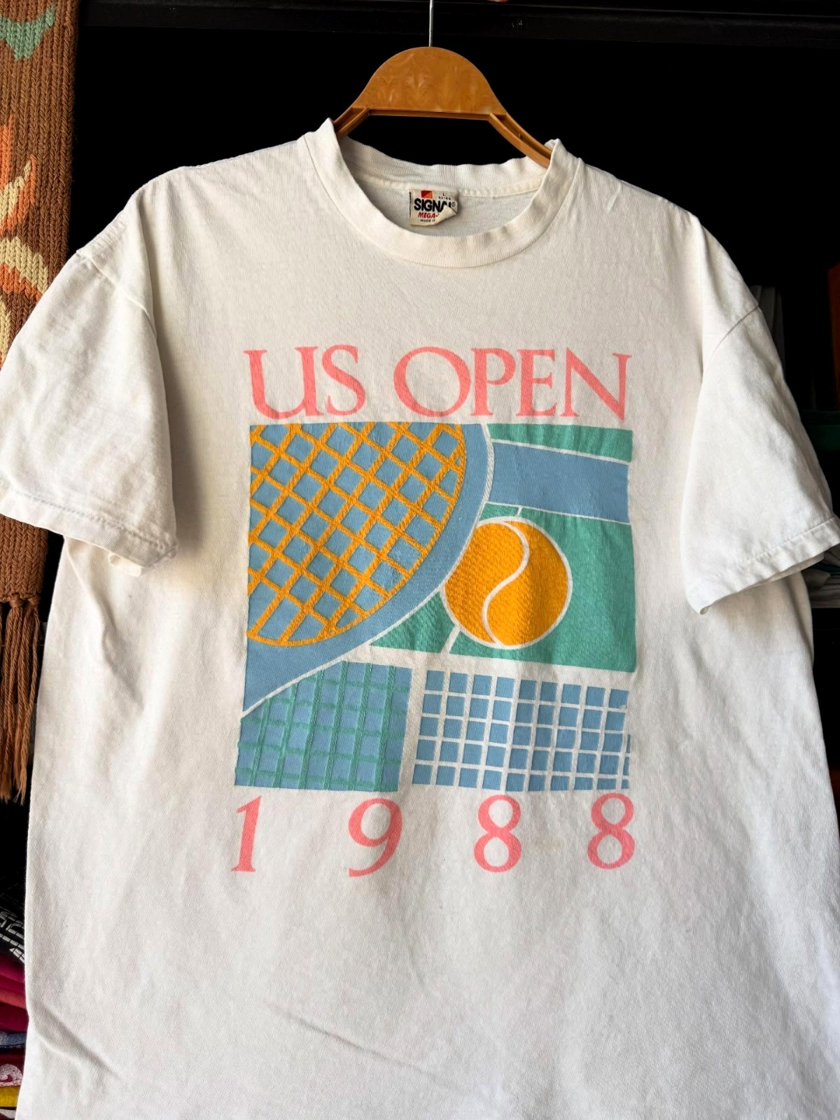 US Open 1988 Vintage Tennis Championship Graphic T-Shirt, All size S-5XL gallery