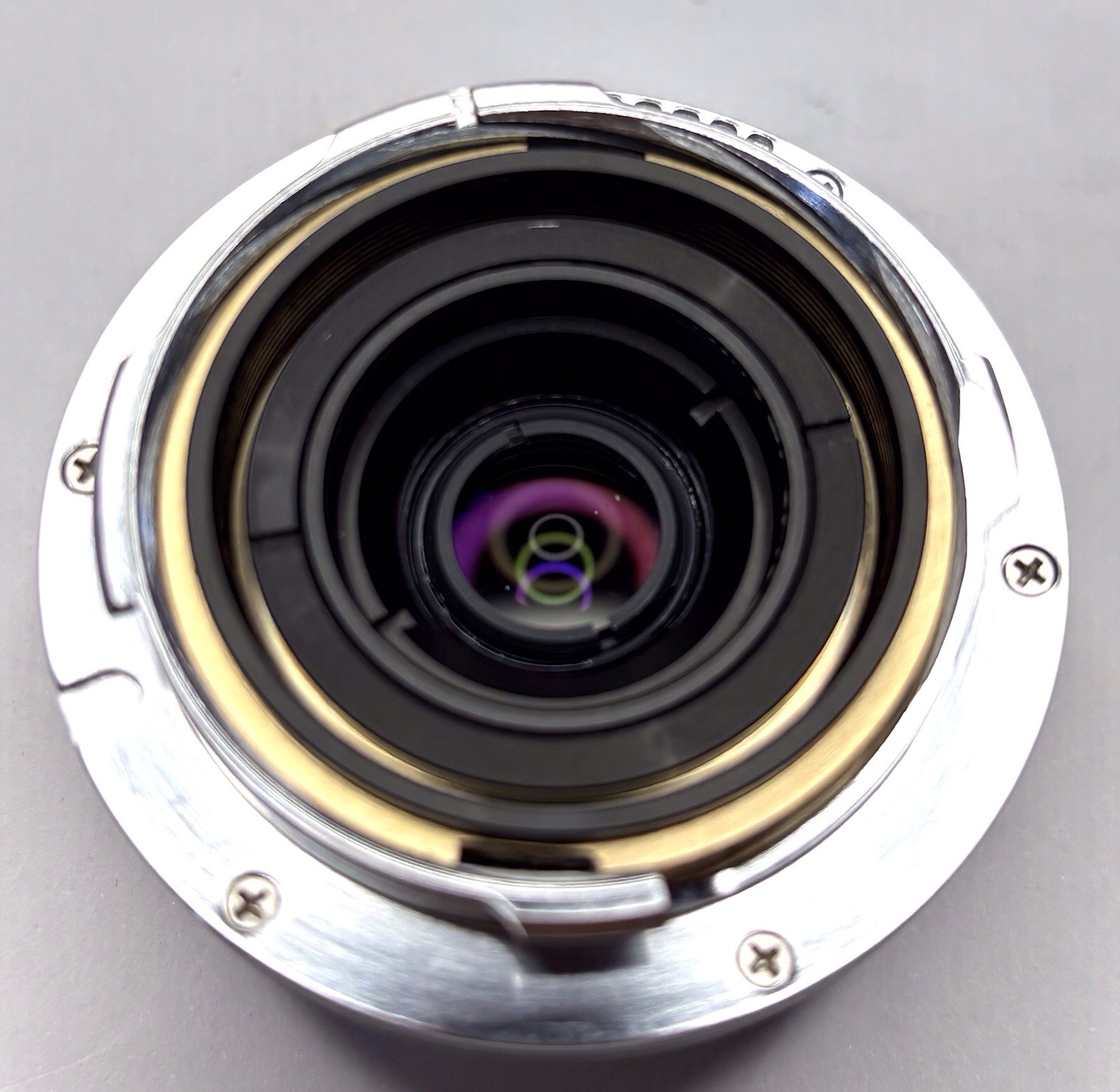 Contax T T2 Lens to Leica M (with glass)