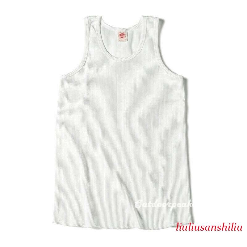 NON STOCK Men Cotton Basic Tank Top Slim Casual Ribbed Sleeveless T-Shirt Beach gallery