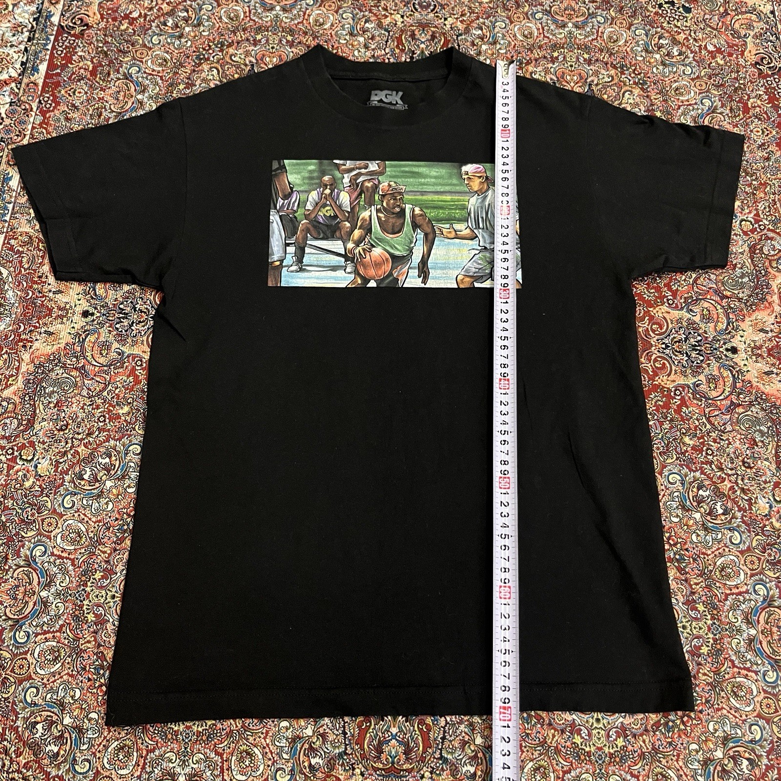 DGK White Men Cant Jump T Shirt Medium Basketball Movie Graphic Black Vintage St gallery