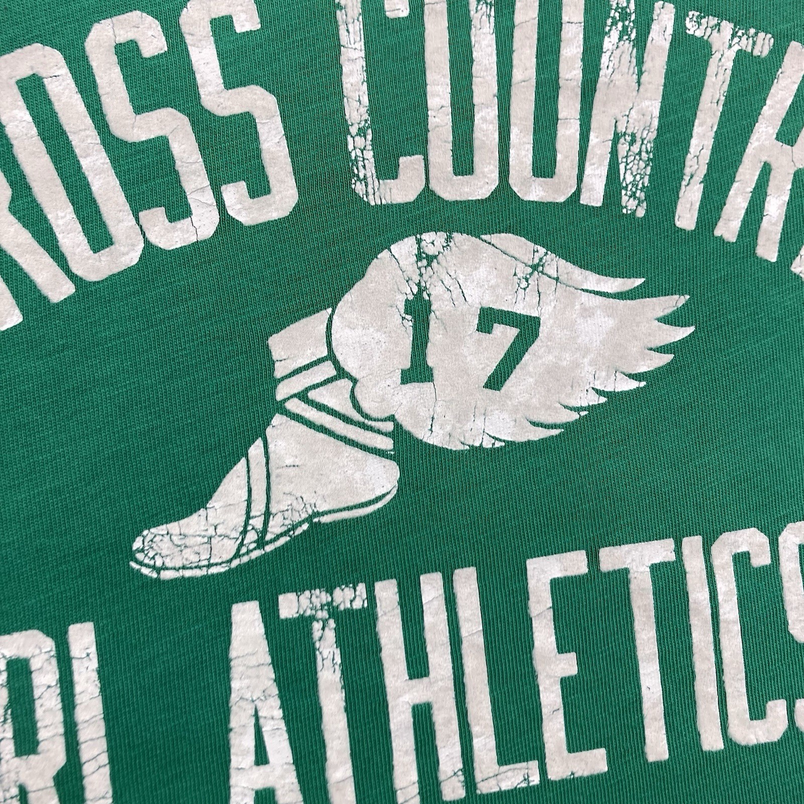 Polo Ralph Lauren Cross Country T Shirt Men XL Green RL Athletics P Wing Classic gallery