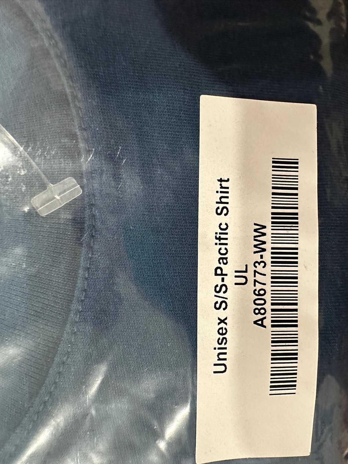 New Authentic Apple Unisex Short Sleeve T Shirt in Blue Store Employee Uniform gallery