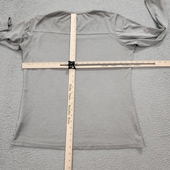 Kuhl Shirt Mens Medium Gray Engineered Crew Breathable Lightweight Hike *Read*