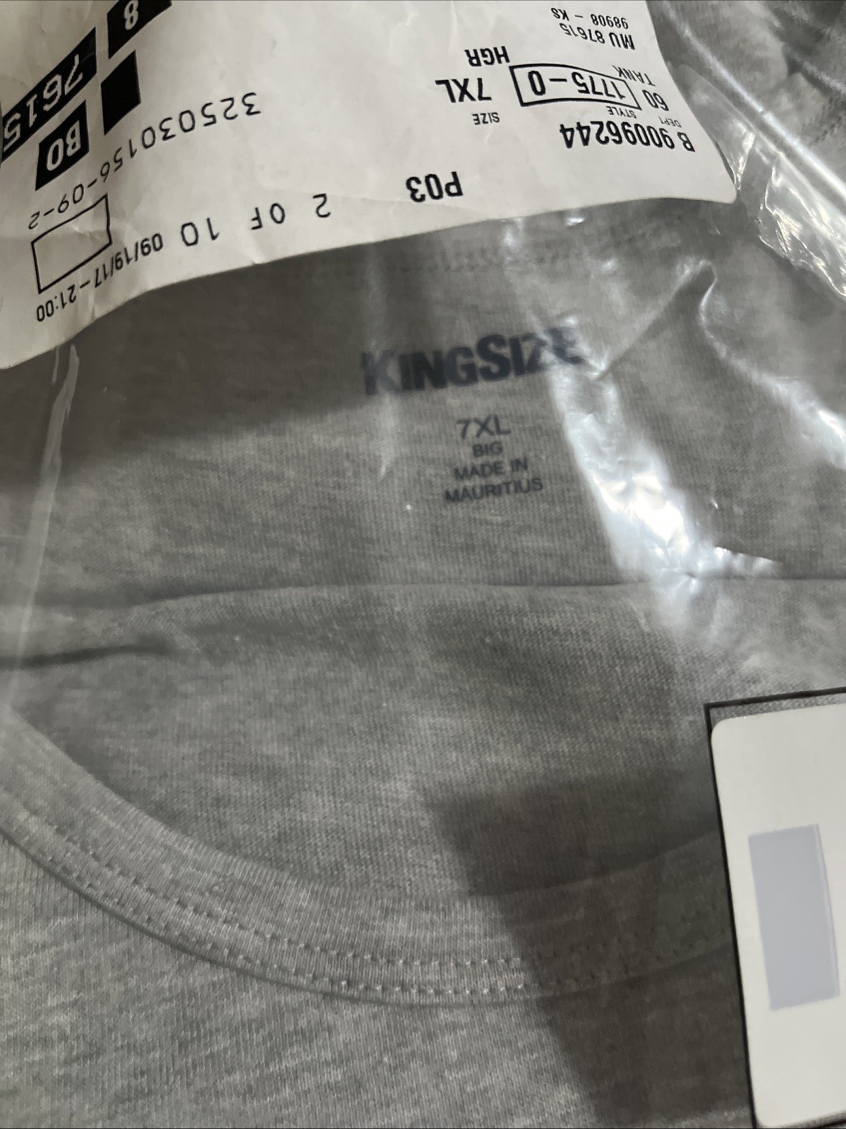 KingSize Men's Big & Tall Cotton Tank Size 7XL Style 60-1775-0 NIP gallery