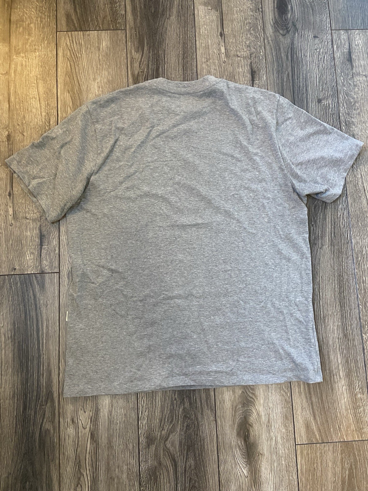 Aimé Leon Dore Men's Gray Solid Crew Neck Short Sleeve T-Shirt, Size XL gallery