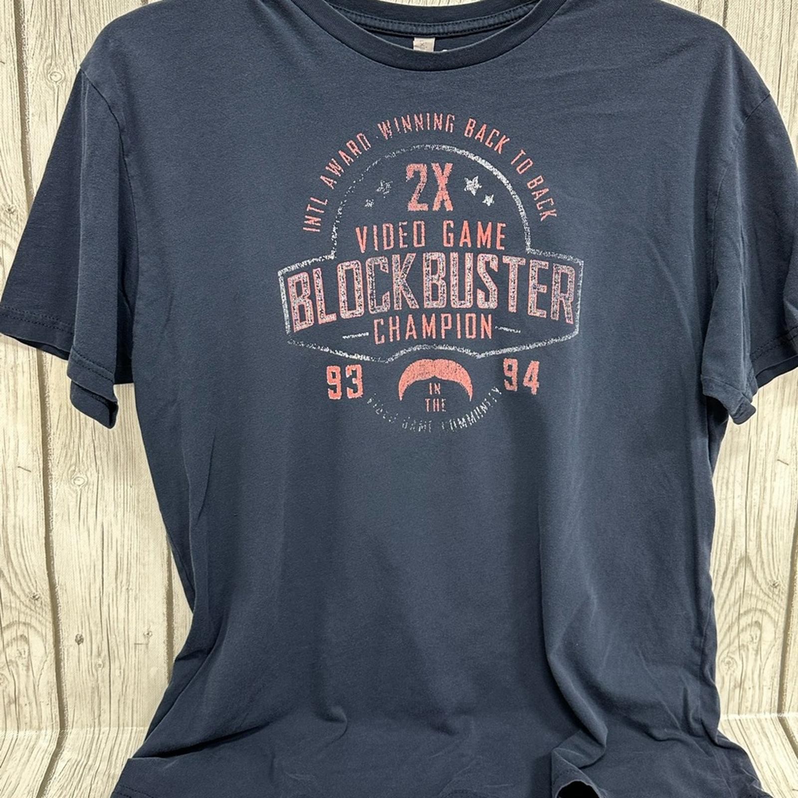 RARE Designs by Humans Blockbuster Video Game Championship 2017 Tee | Retro gallery