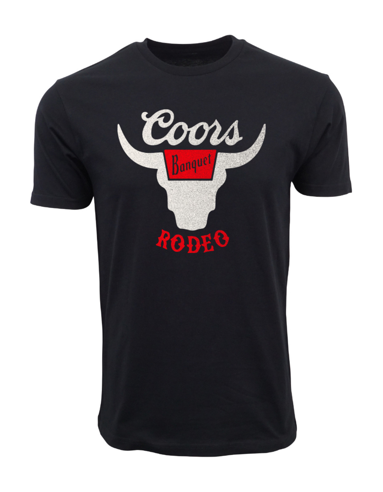 COORS BANQUET RODEO OFFICIAL DISTRESS VINTAGE LOGO LICENSE GRAHIC T SHIRT gallery