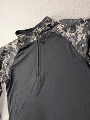 Tru-Spec Combat Shirt Mens Large Regular Urban Digital Camo Cordura 1/4 Zip