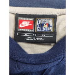 Vintage Nike Cooperstown Collection Chicago Cubs T-Shirt Men XL Navy Blue MLB 04