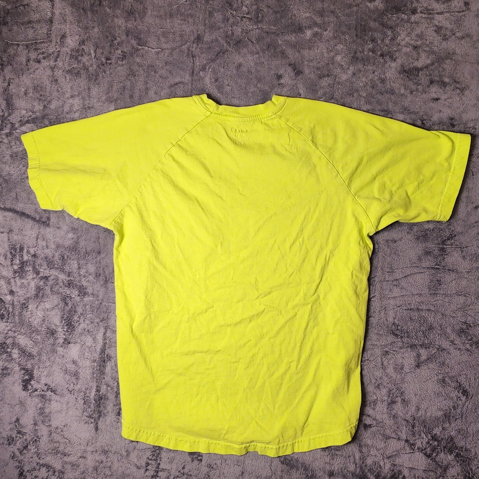 Ariat Rebar Cotton Strong Men T Shirt Safety Yellow Workwear Pocket Tee Raglan gallery