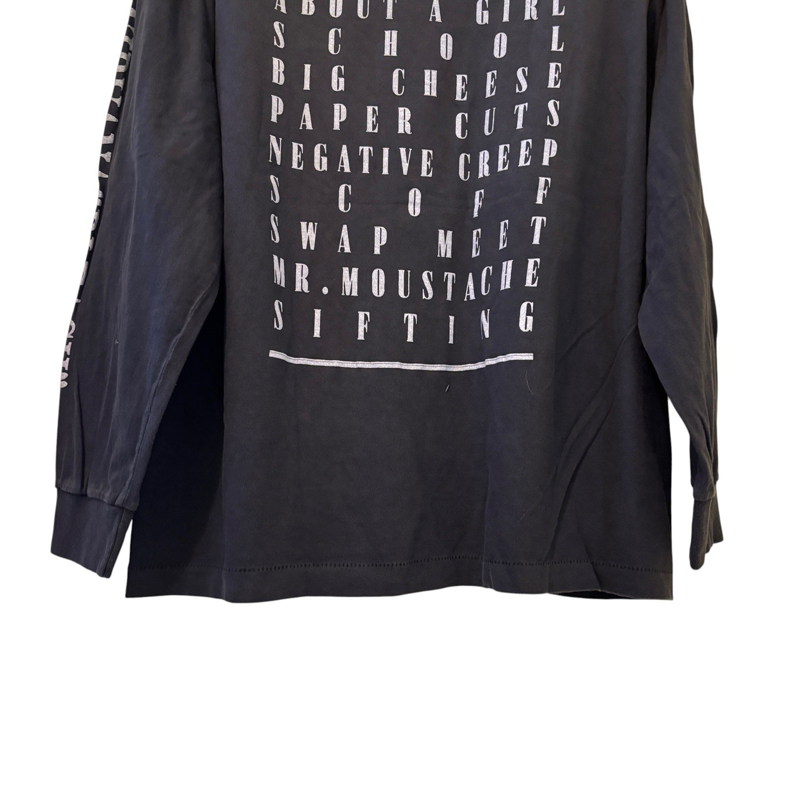 Nirvana BLEACH VTG Kurt Cobain Sub Pop Long Sleeve Grunge Band XL Shirt REPRINT gallery